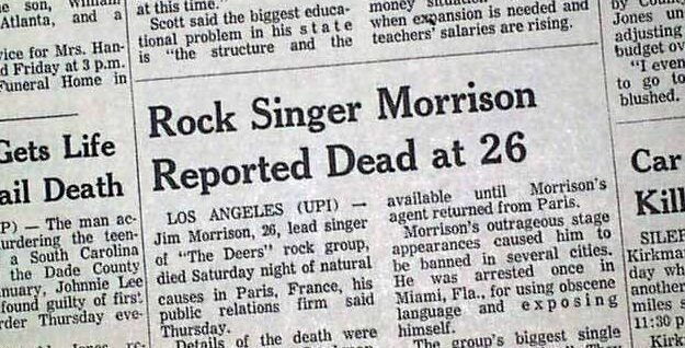 Skutečný věk Lorde nebo falešná smrt Jima Morrisona: Pět hudebních konspiračních teorií, které vám nasadí brouka do hlavy