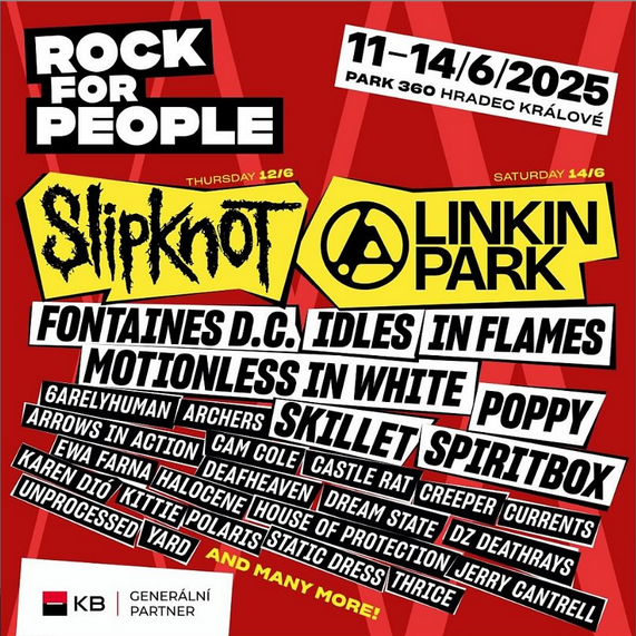 Rock for People zná své první interprety, kteří vystoupí na ročníku 2025